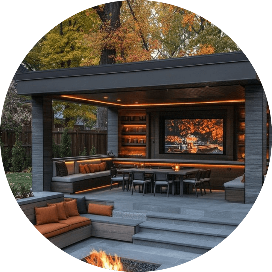 الاچیق های سقف متحرک و ثابت