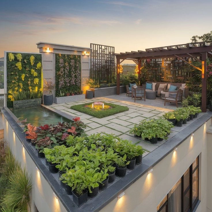 گل های روف گاردن