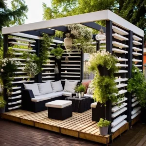 آلاچیق در فضای سبز