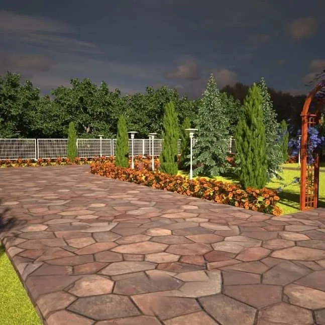 محوطه سازی باغ ویلا