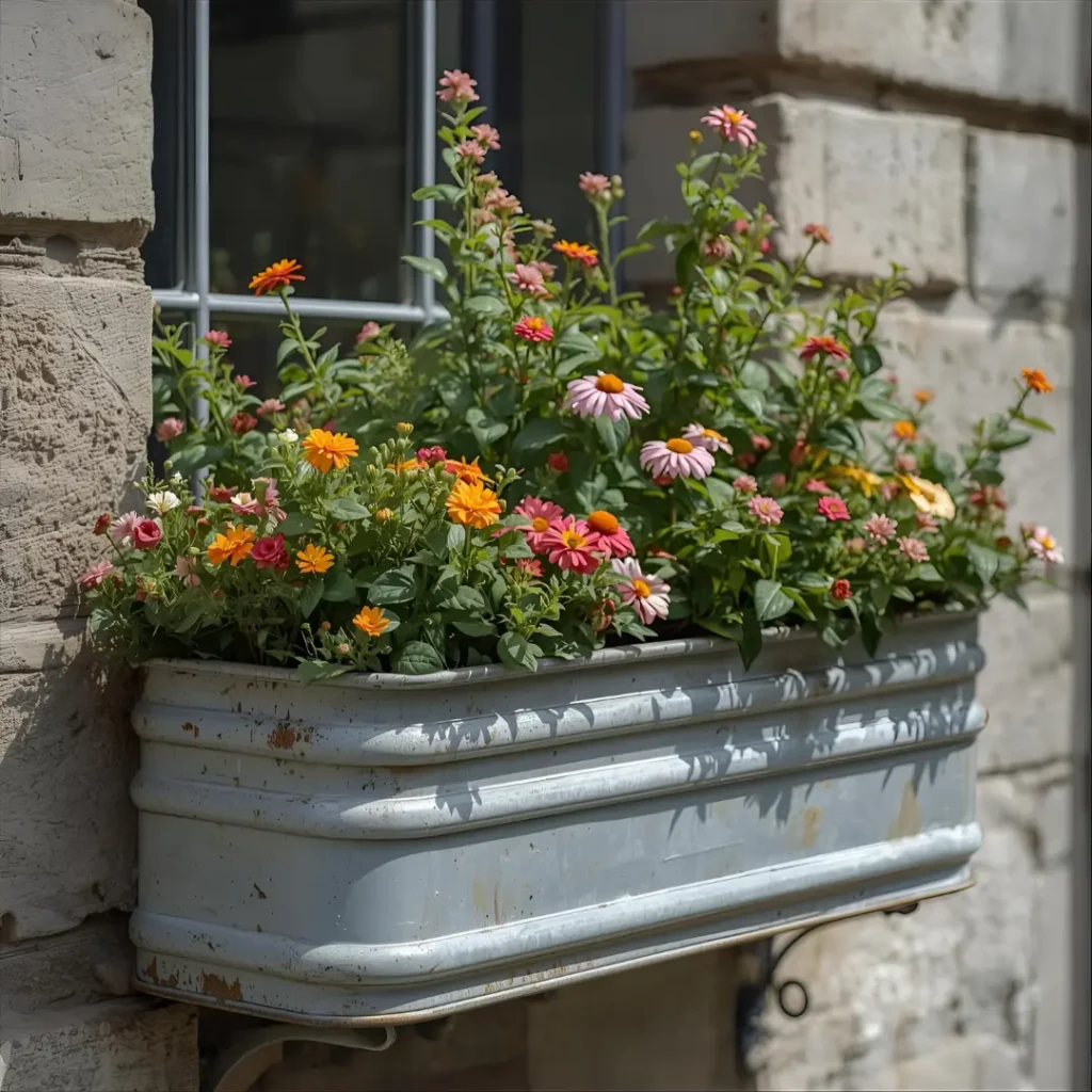 فلاور باکس فلزی