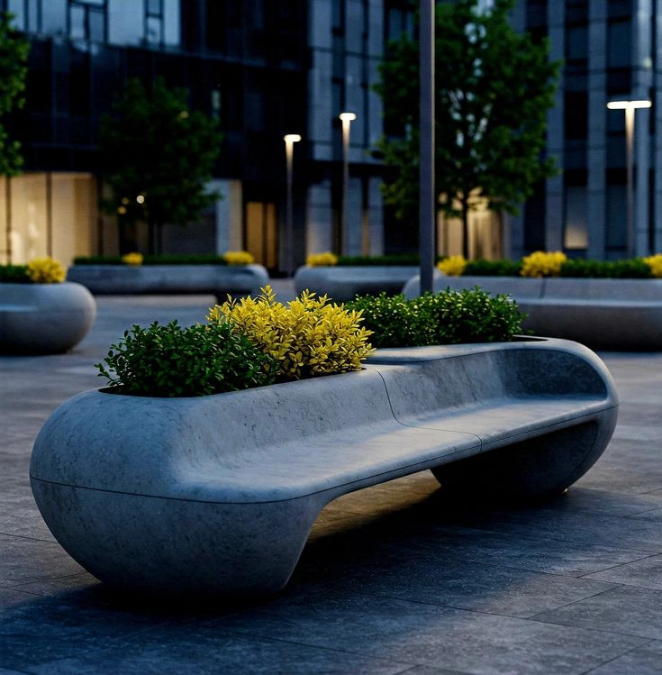 نیمکت مدولار مدرن؛ انتخابی هوشمند برای فضای مدرن