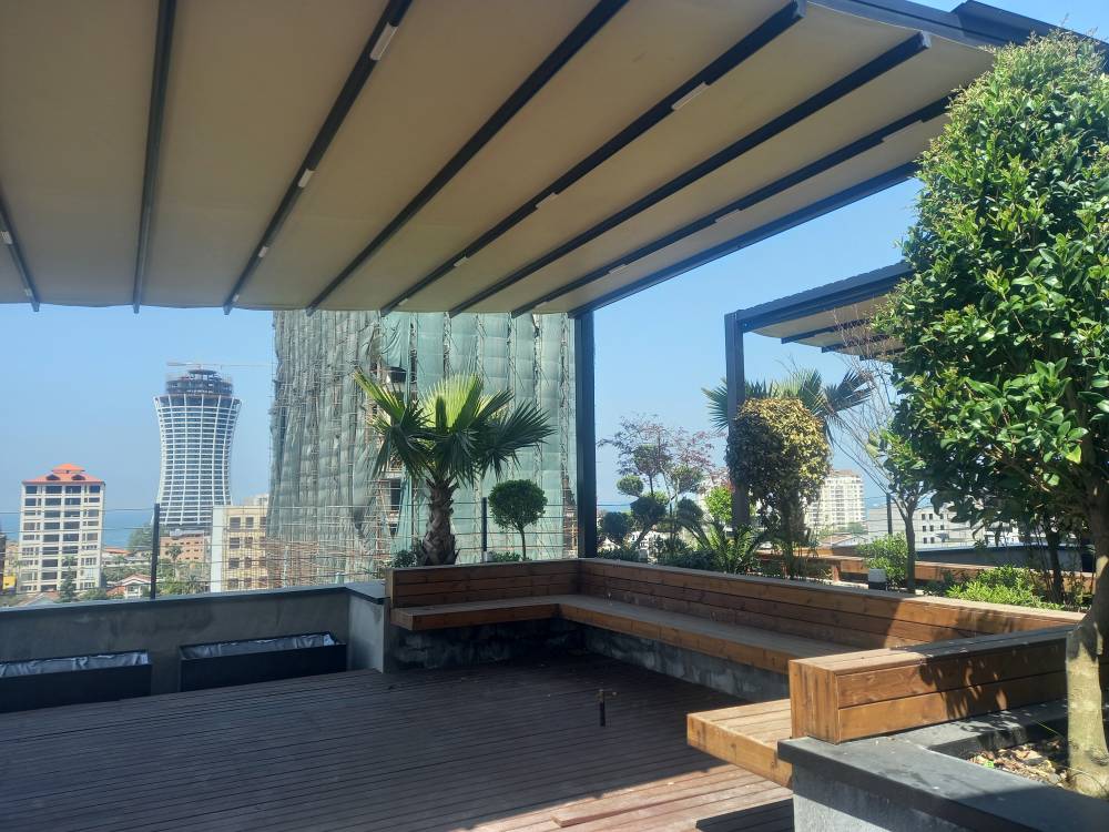 روف گاردن متل قو