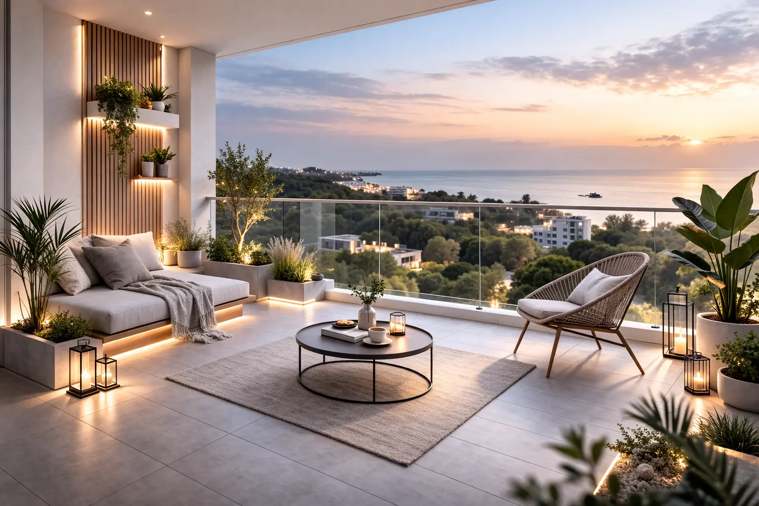 بالکن مینیمال ؛ راهنمای جامع طراحی بالکن به سبک مدرن